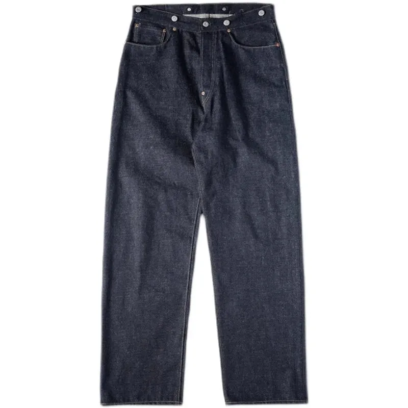 1910's Model Selvedge Jeans - Raw Denim Heritage Style Men's Pants