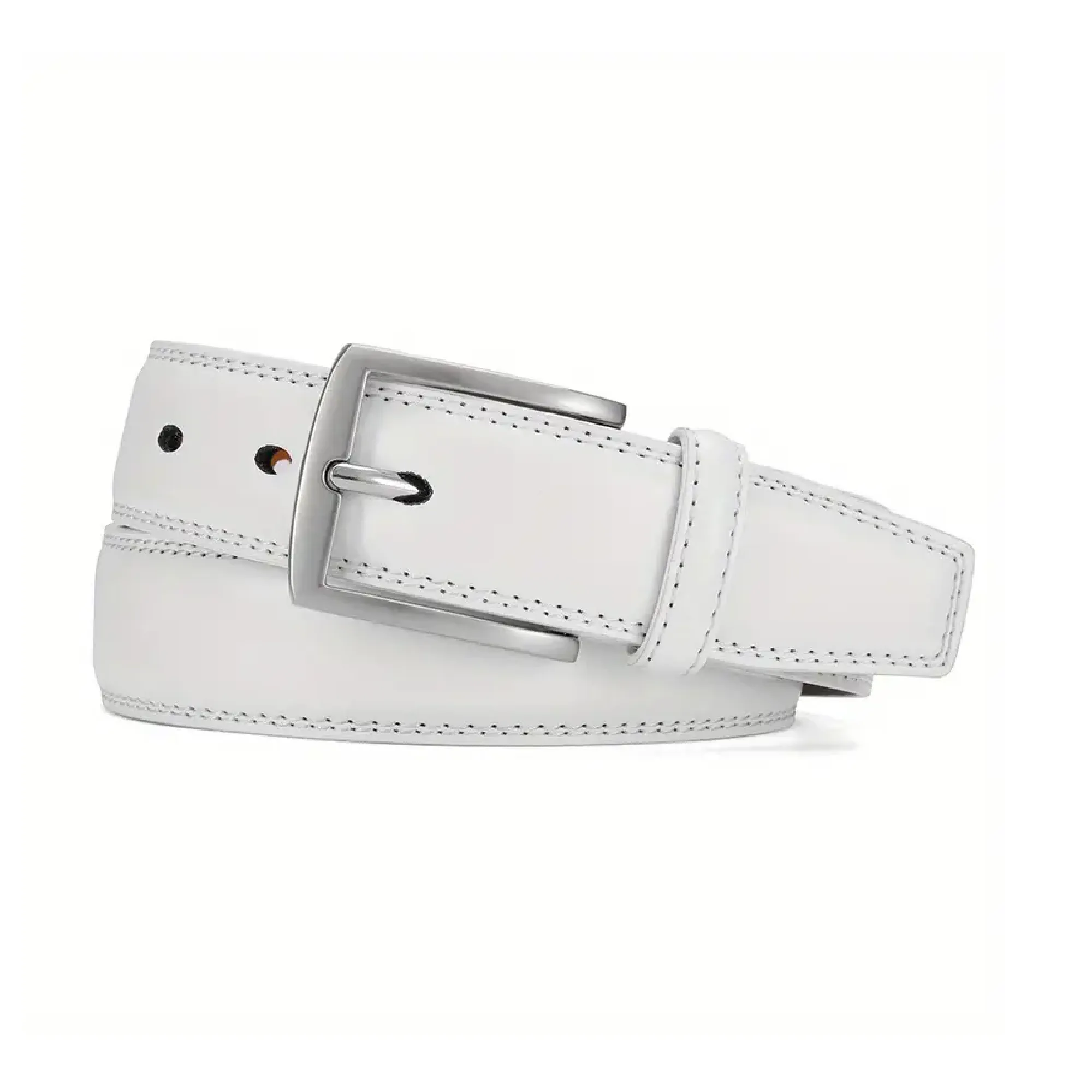 1PC Men's Belts Genuine Leather Large Pin Buckle Belts , Ideal choice for Gifts