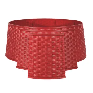 25" Diameter Red Tree Collar