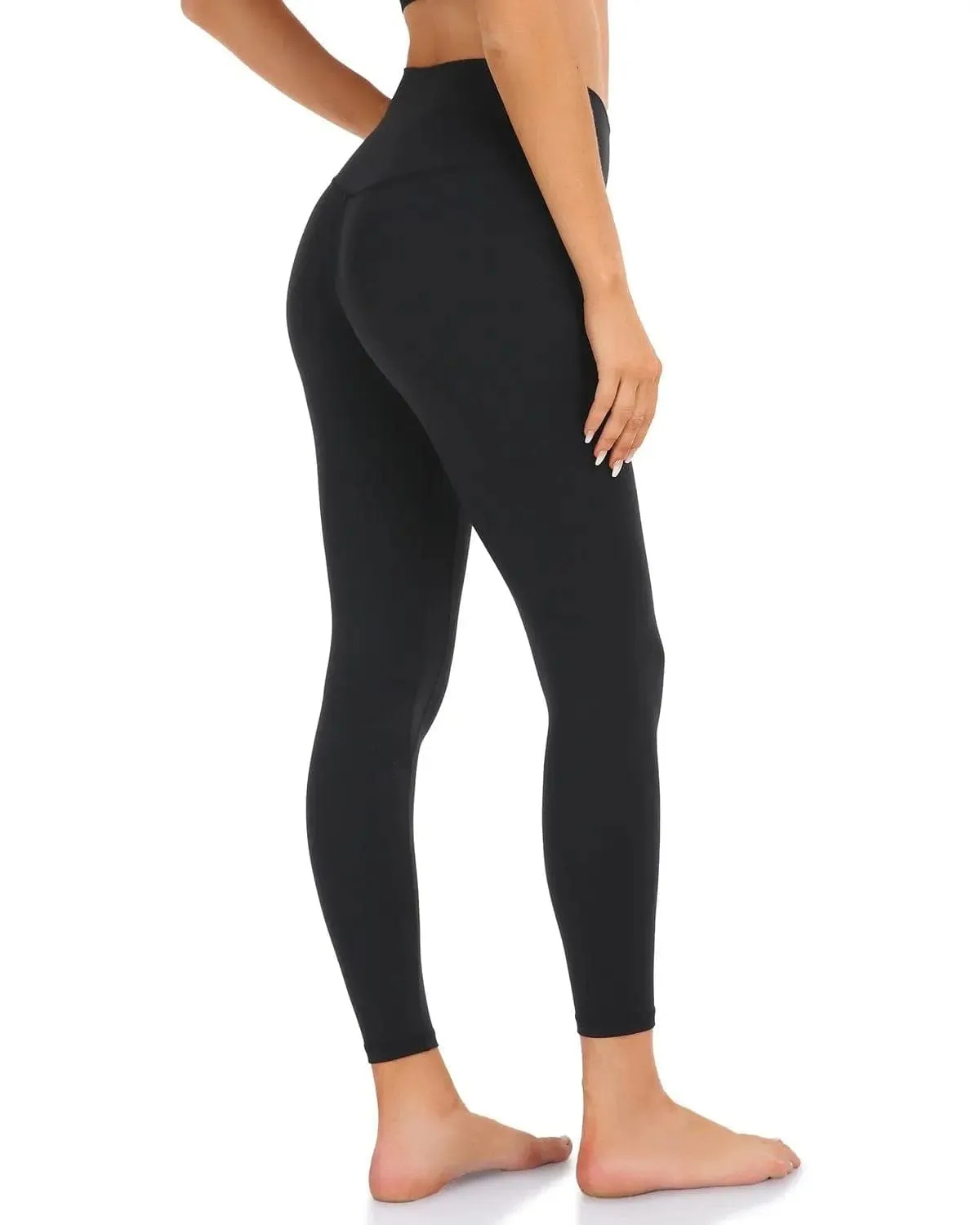 25" No Front Seam High Waist Leggings