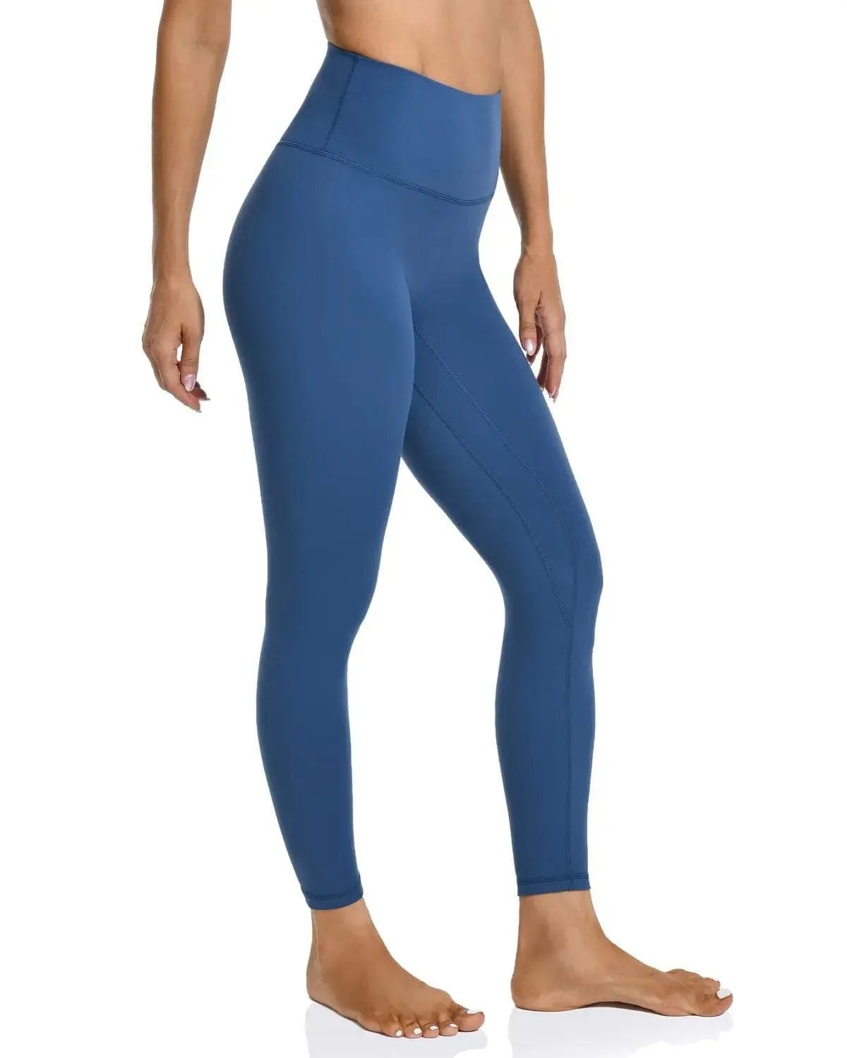 25" No Front Seam High Waist Leggings