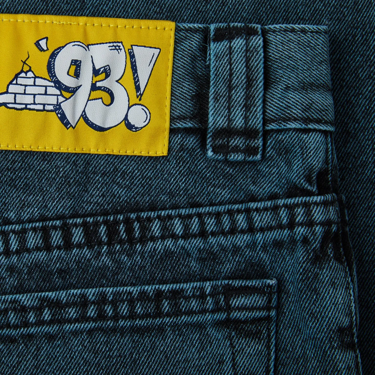 93! Denim Cyan Black