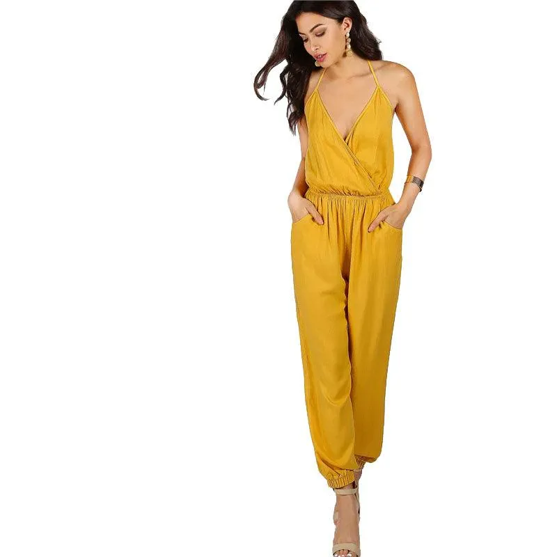 A RAY OF SUNSHINE JUMPSUIT