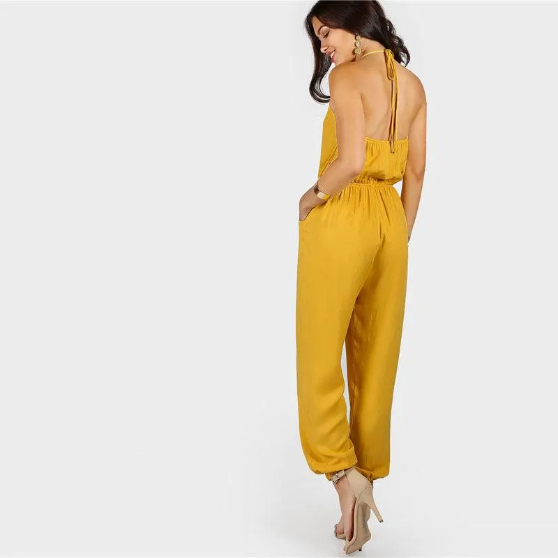 A RAY OF SUNSHINE JUMPSUIT