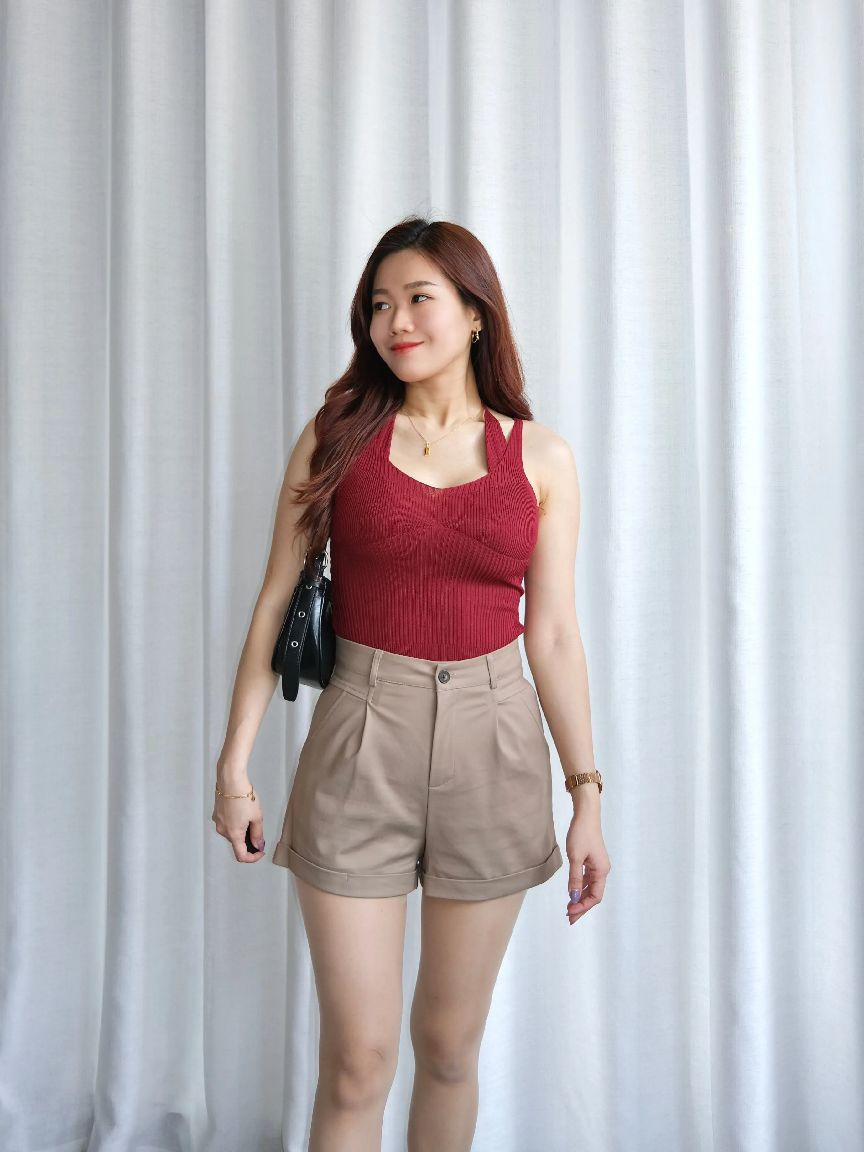 ACEWIN Basic Premium High Waist Shorts (Size S-XXL) 501774