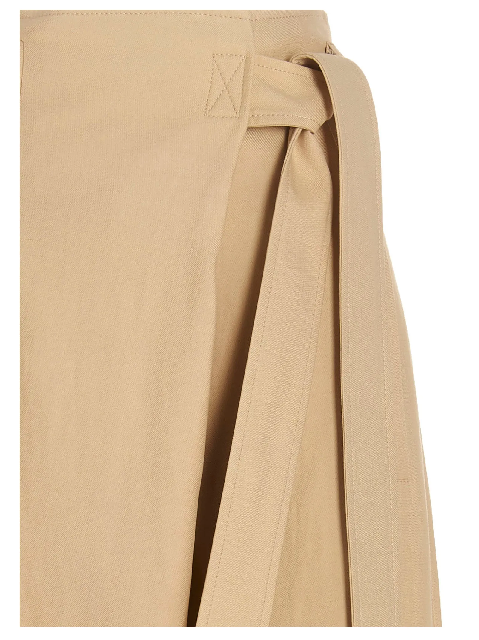 Alberta Ferretti High Waist Wrapped Trousers