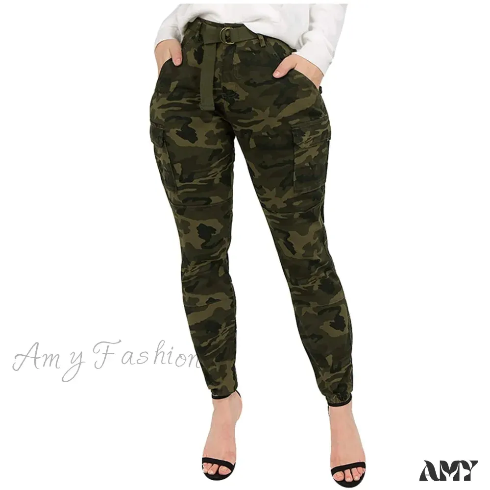 Amy Fashion - Wide Pants Women High Waist