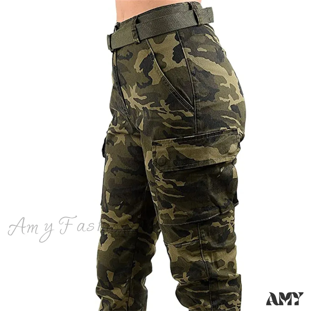 Amy Fashion - Wide Pants Women High Waist