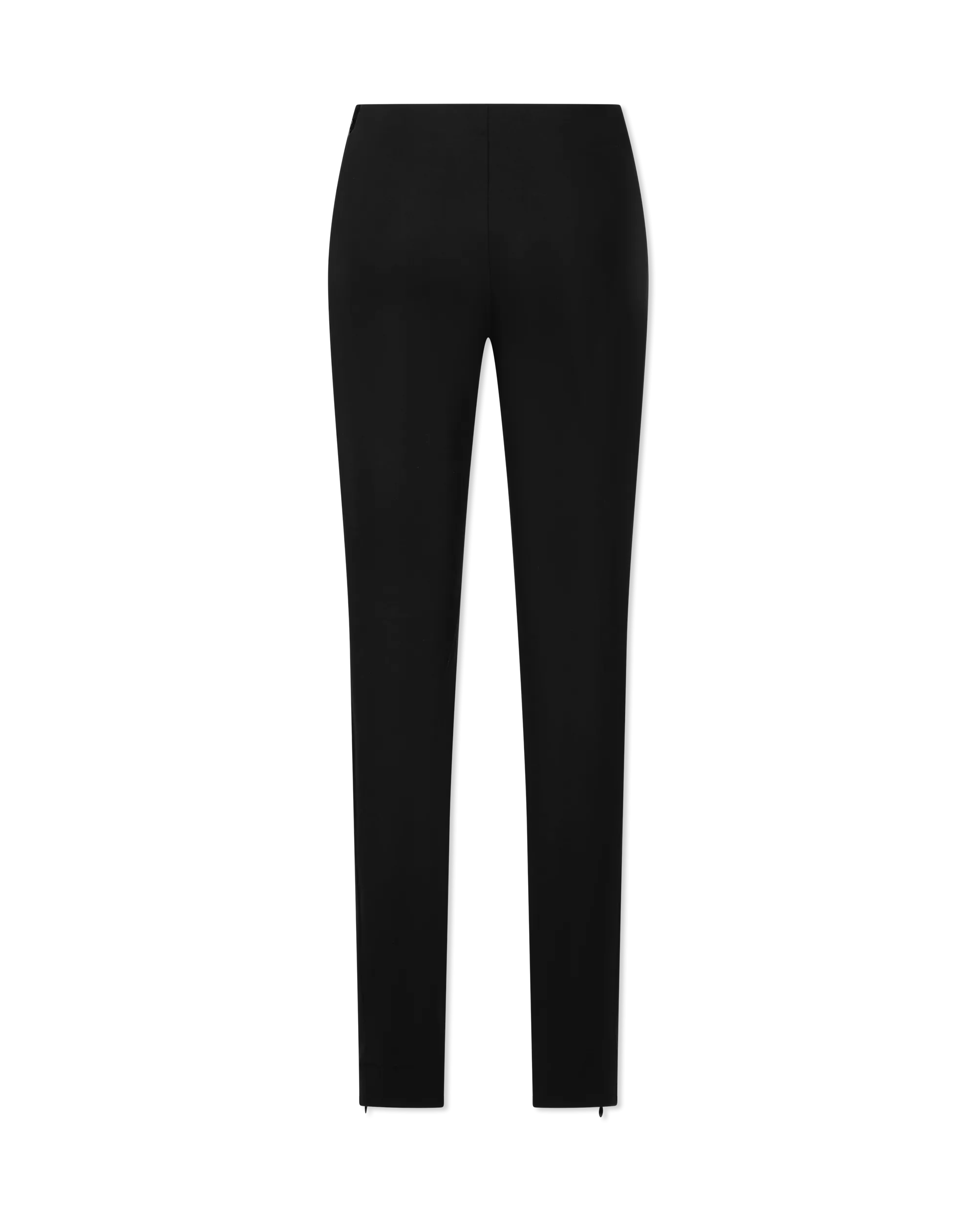 Ankle Zipper Mid Waist Pants