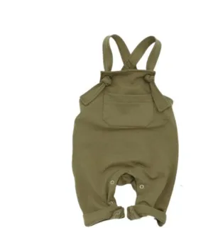 Baby overalls Jumpsuit - Olive green