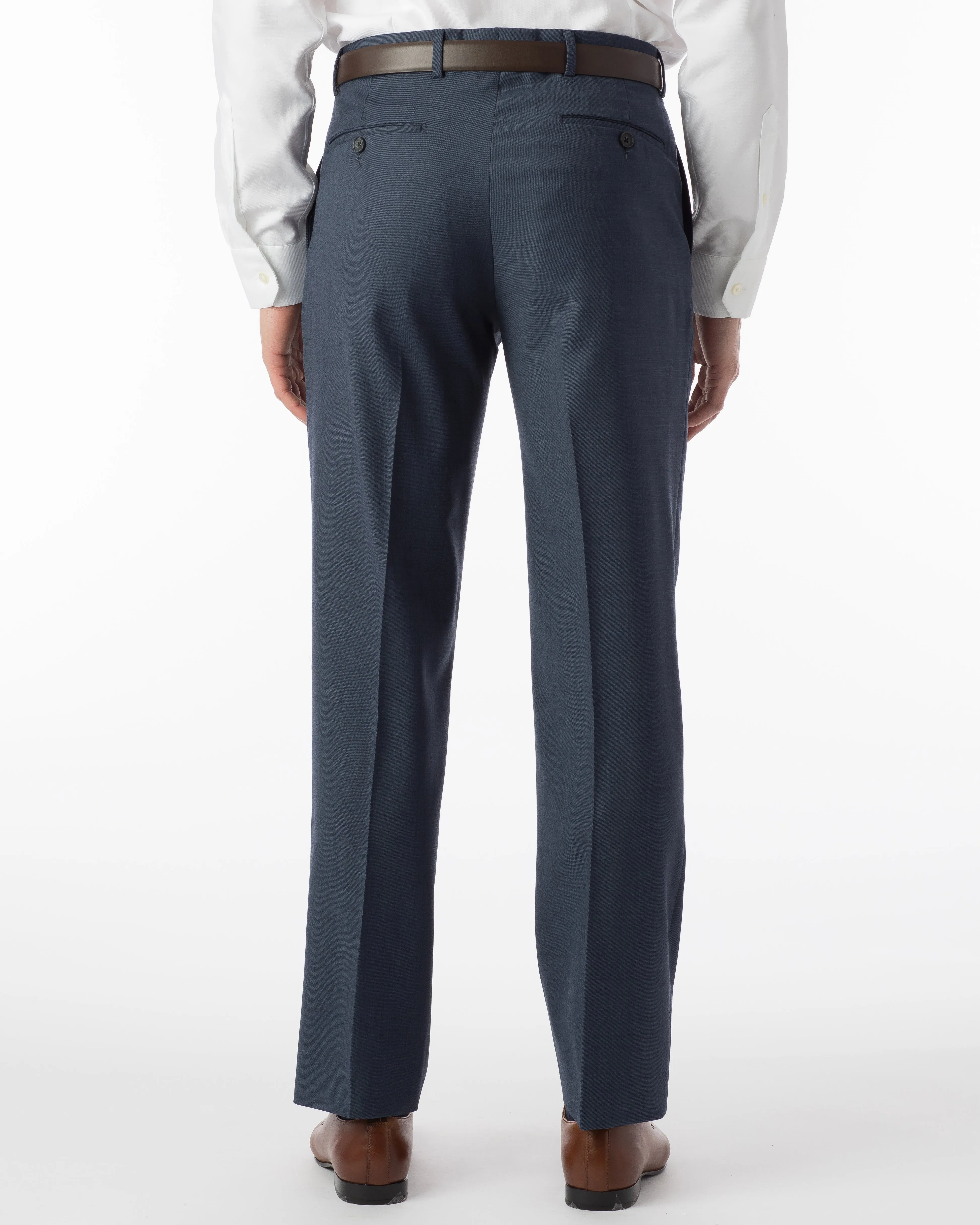 Ballin Pants - Soho Super 120's Sharkskin - New Navy