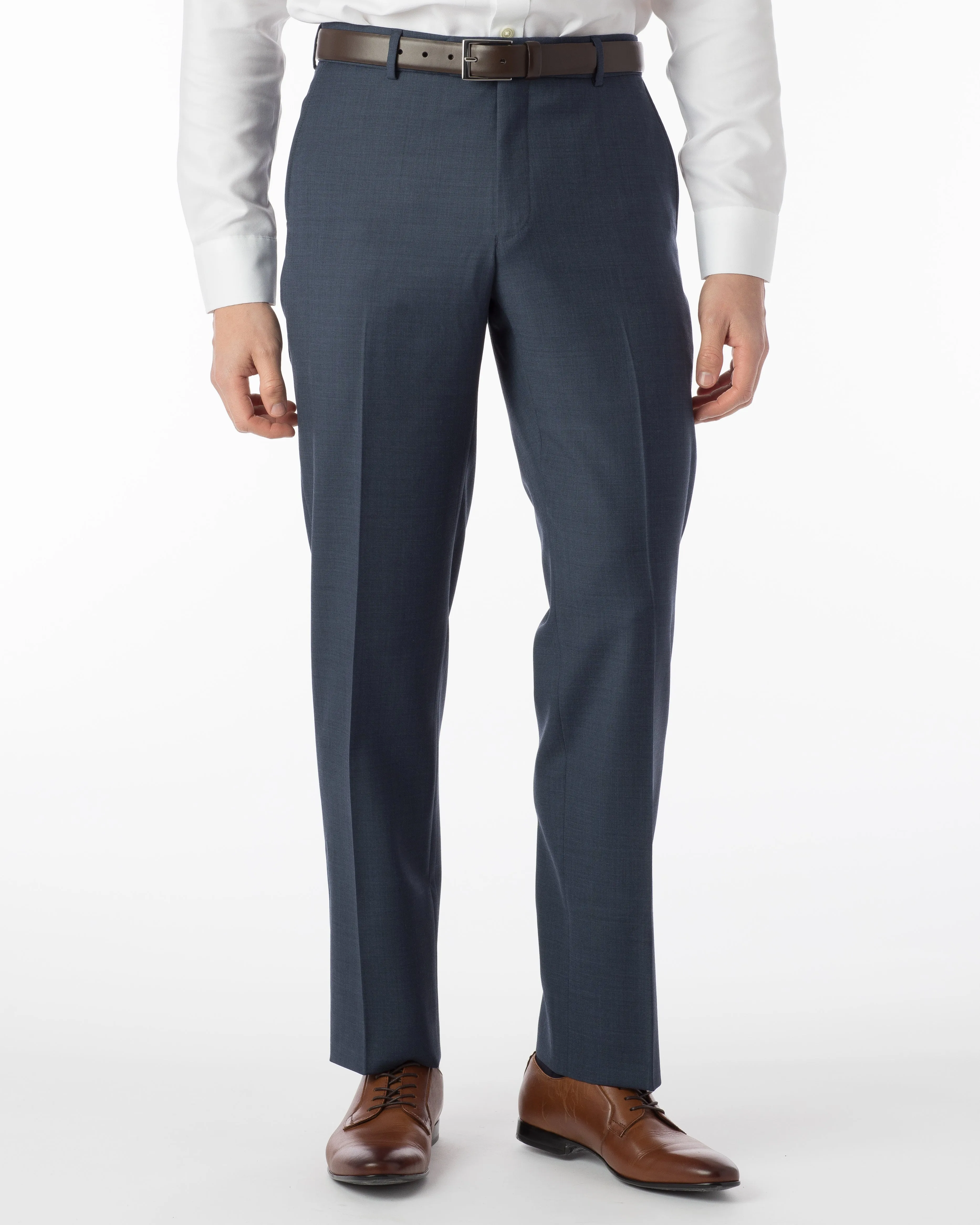 Ballin Pants - Soho Super 120's Sharkskin - New Navy