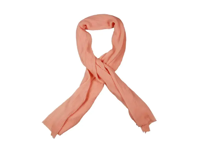 BCBGMAXAZRIA Women's Winter Light weight Scarf Pashmina in Peach