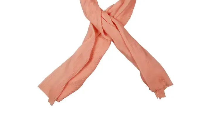 BCBGMAXAZRIA Women's Winter Light weight Scarf Pashmina in Peach