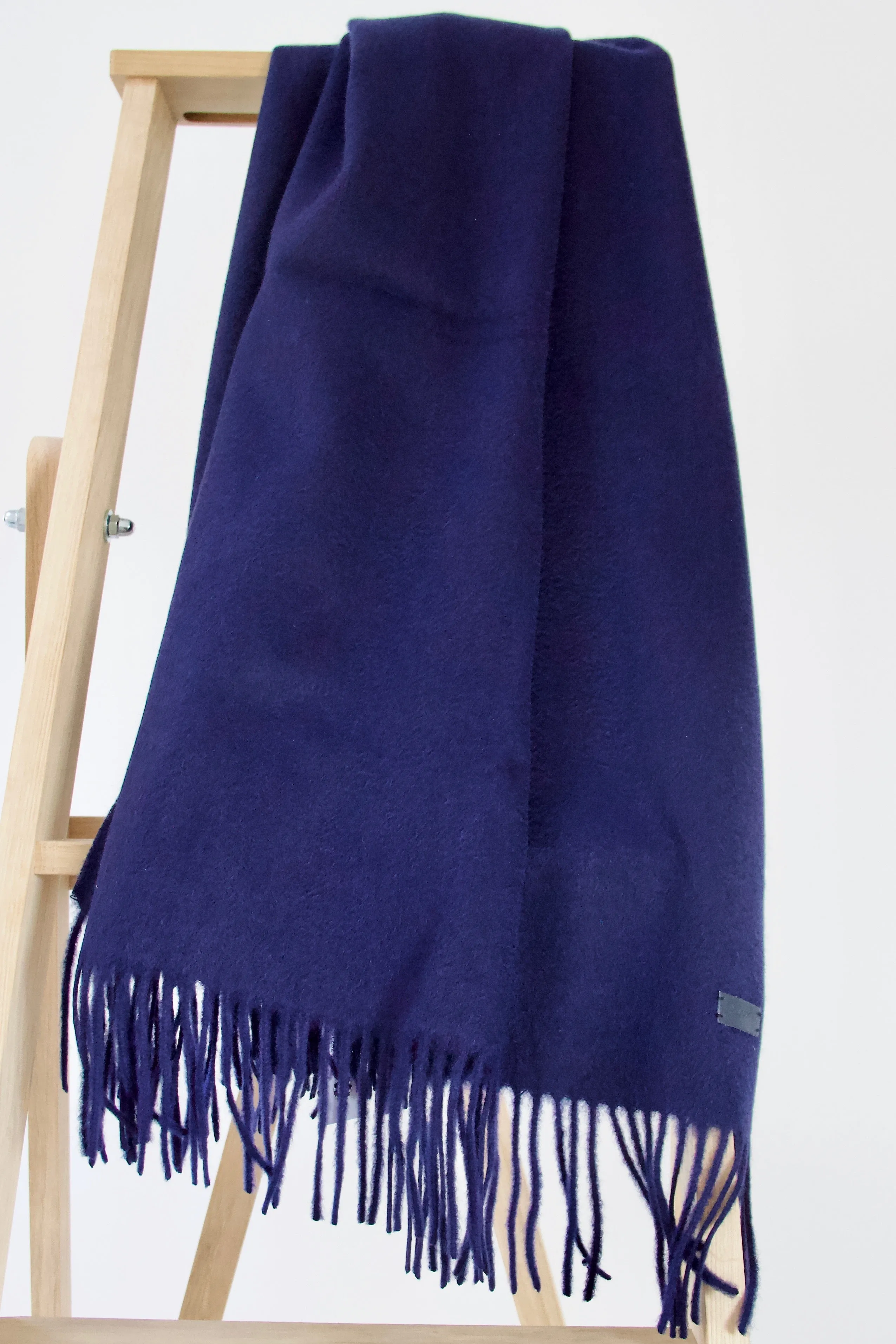 Blue cashmere scarf / wrap - Pollini