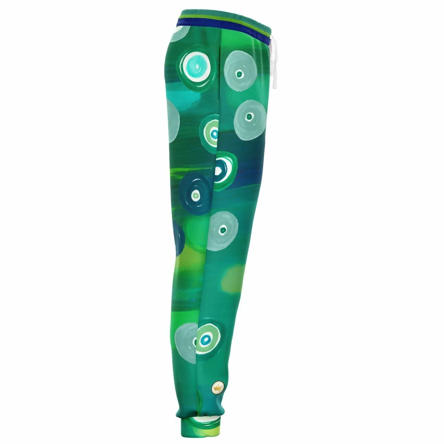 Blue Marine Ocean Eyes Eco-Poly Unisex Joggers