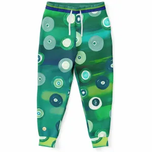 Blue Marine Ocean Eyes Eco-Poly Unisex Joggers