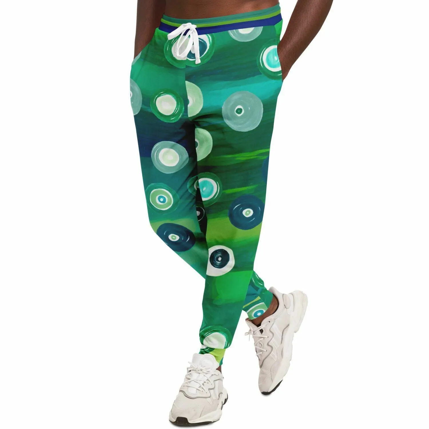 Blue Marine Ocean Eyes Eco-Poly Unisex Joggers