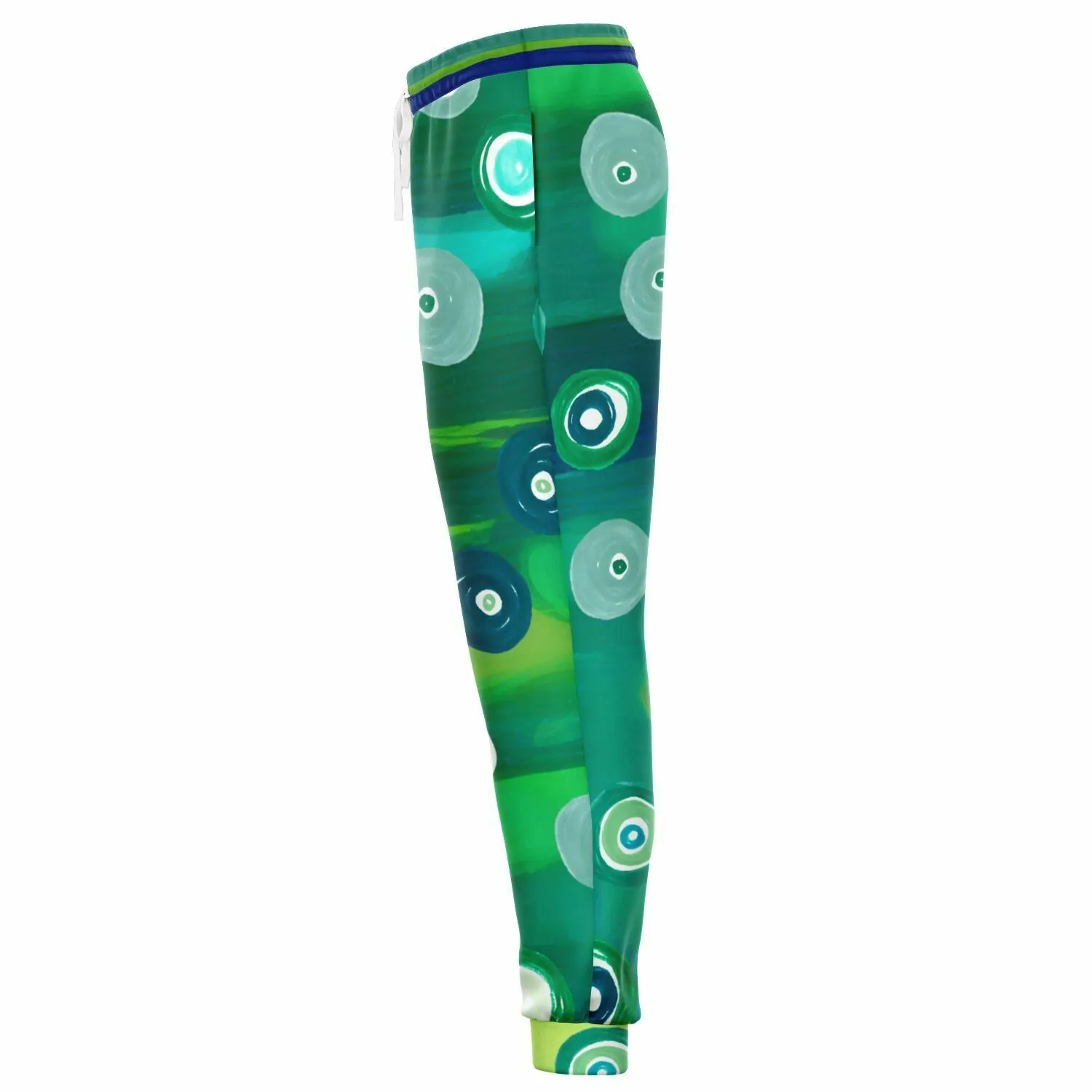 Blue Marine Ocean Eyes Eco-Poly Unisex Joggers