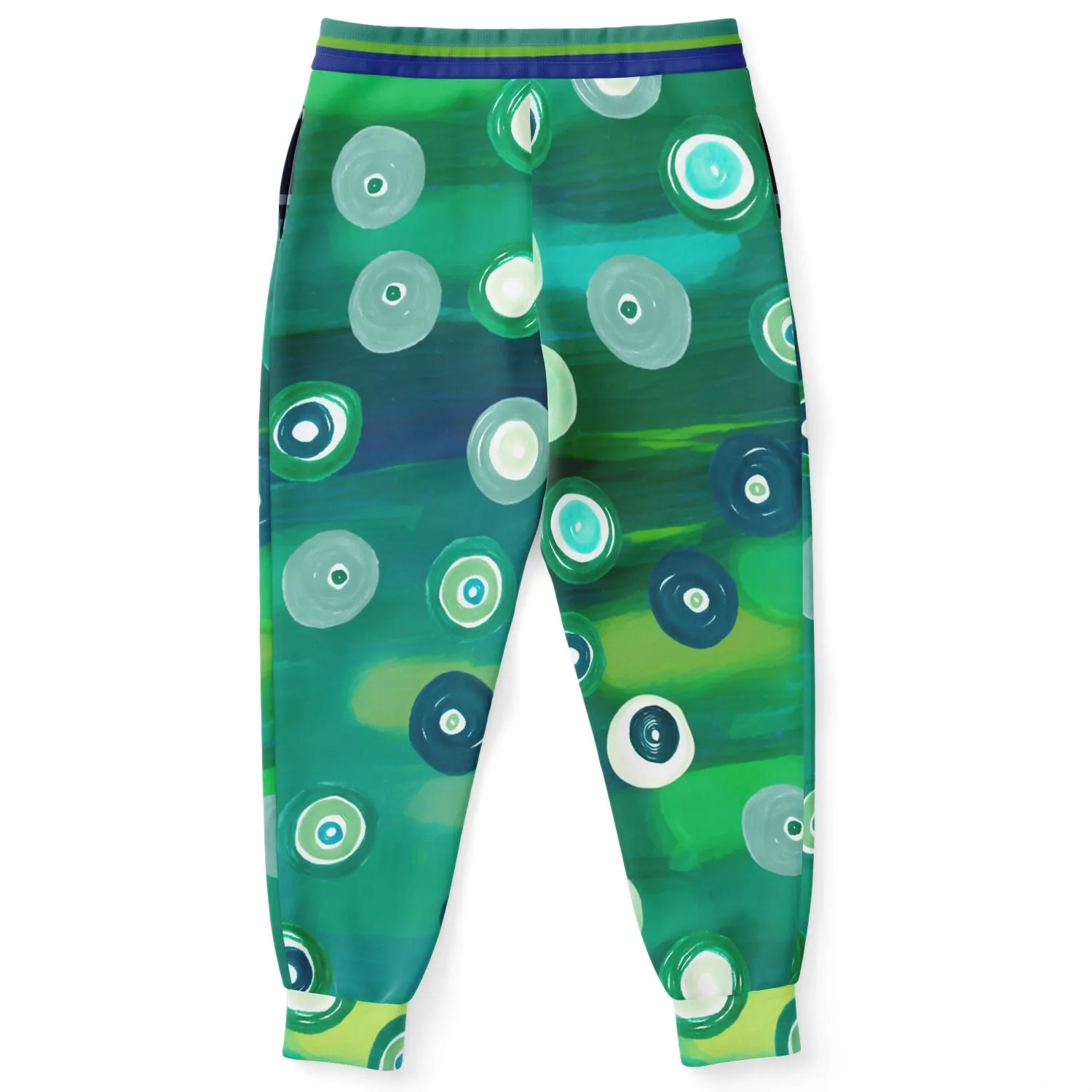 Blue Marine Ocean Eyes Eco-Poly Unisex Joggers