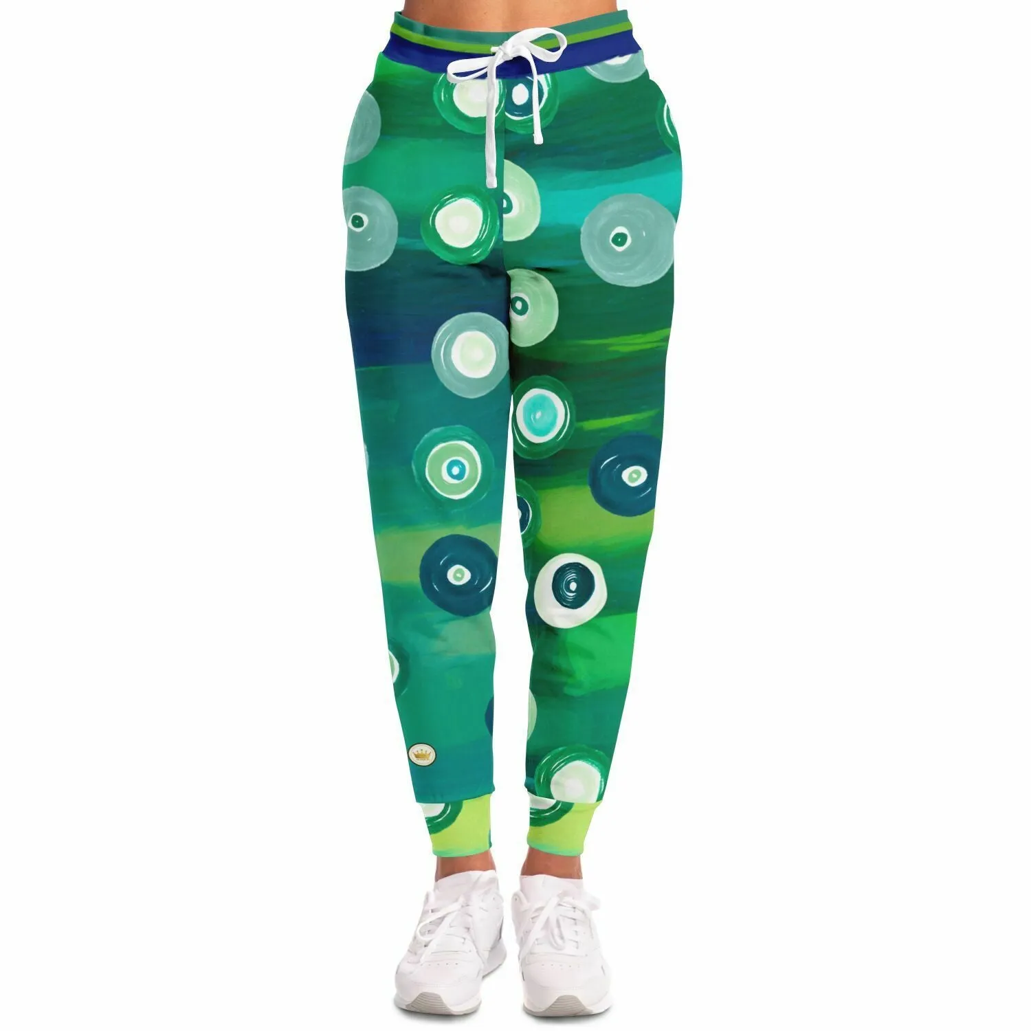 Blue Marine Ocean Eyes Eco-Poly Unisex Joggers