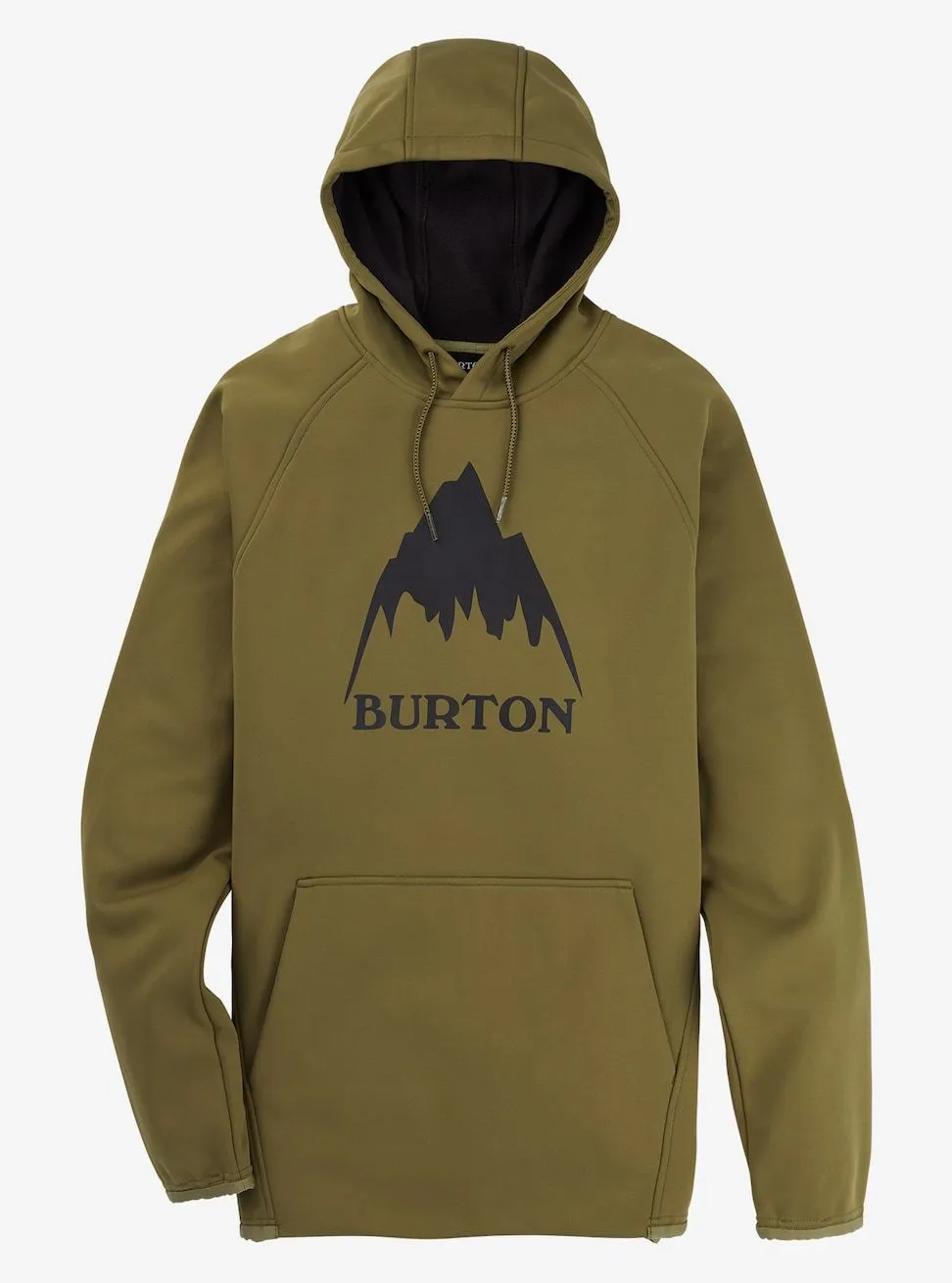 Burton Crown Weatherproof Hoodie Mens Martini Olive