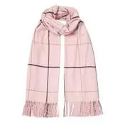 Camellia Check Scarf