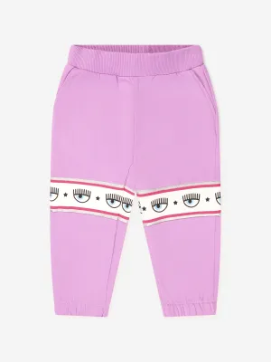 Chiara Ferragni Girls Logo Joggers