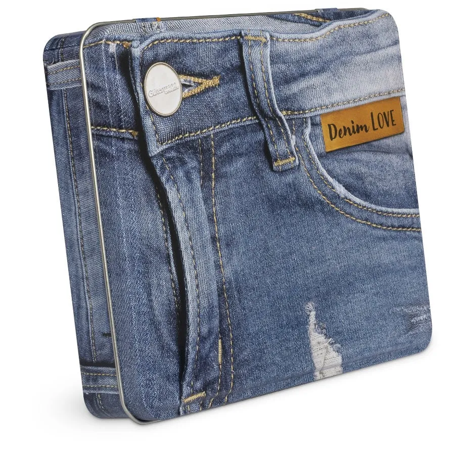 Coffret de 12 bobines fil jeans   accessoires .