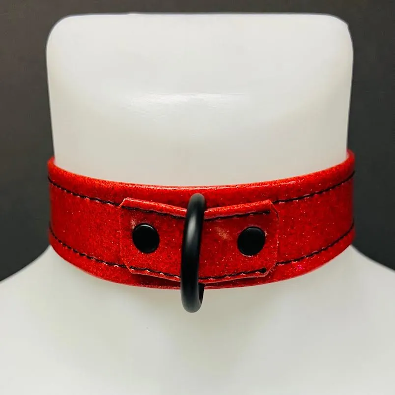 Collar Vinyl - Medium/Large (Red)