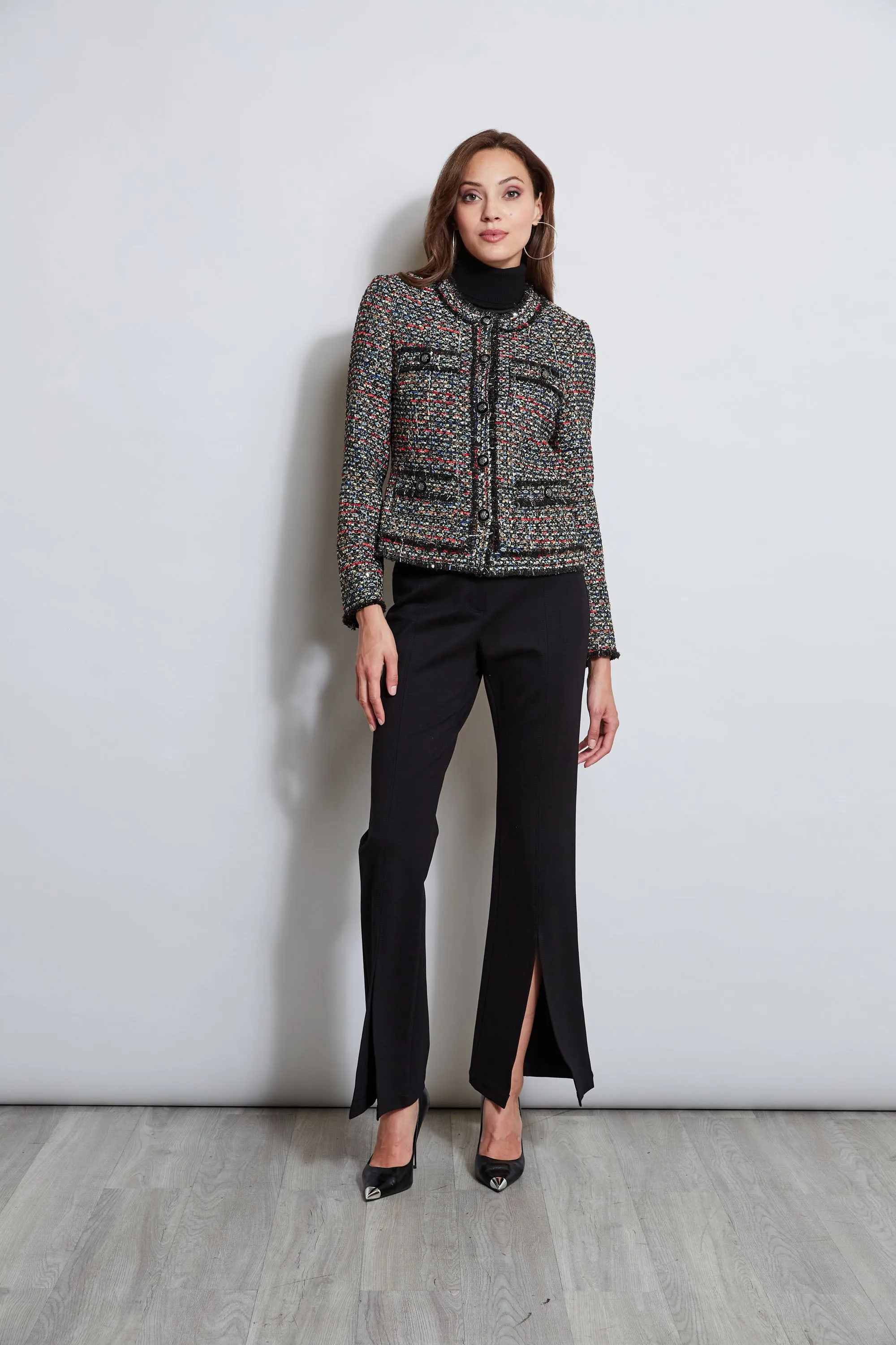 Cropped Tweed Jacket