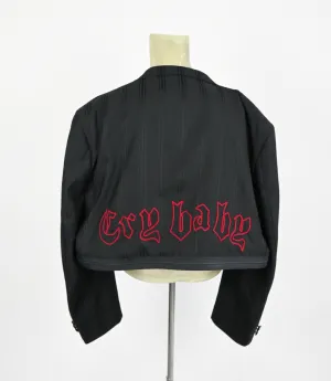 CRY BABY patch blazer