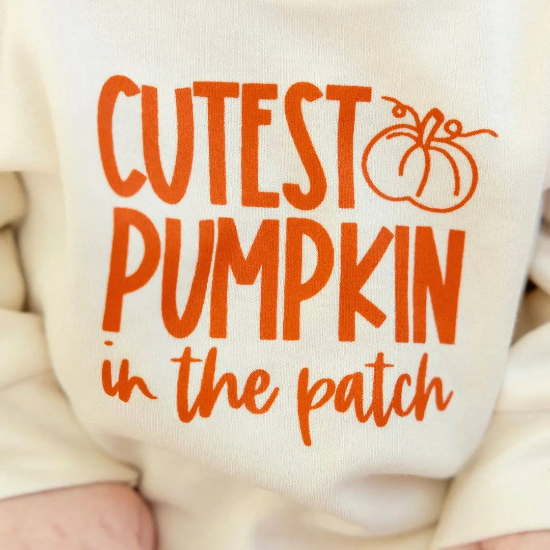 Cutest Pumpkin in the Patch Baby Romper