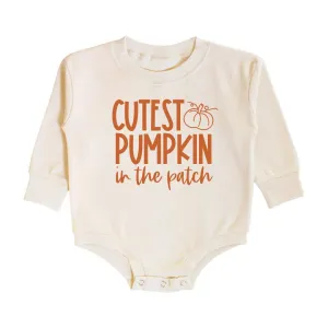 Cutest Pumpkin in the Patch Baby Romper