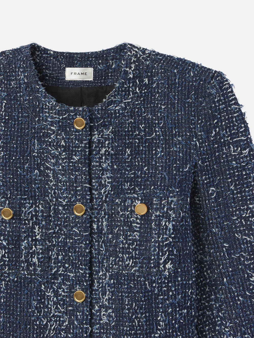 Denim Boucle Jacket -- Magic