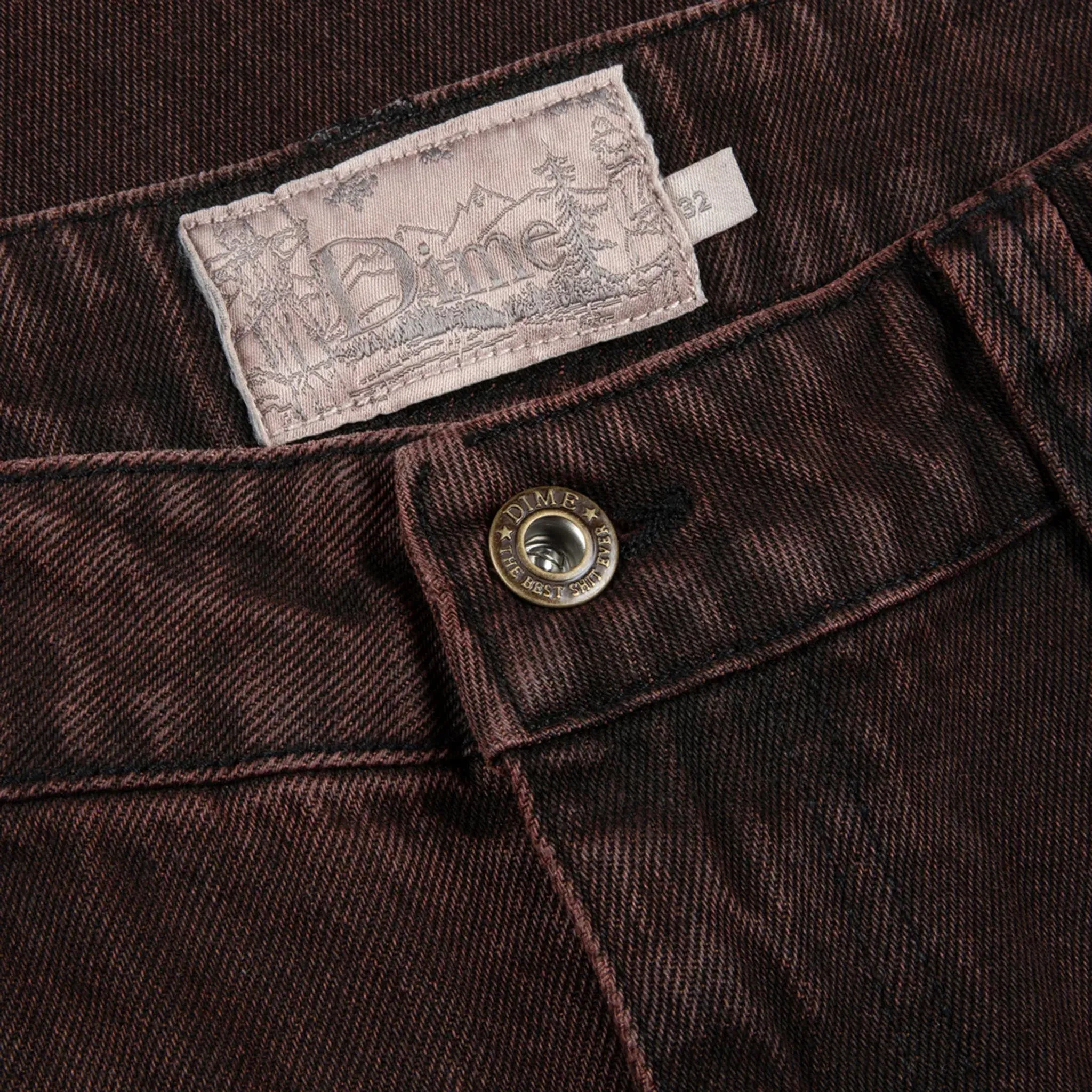 Dime Classic Baggy Denim (Sandblasted Copper)