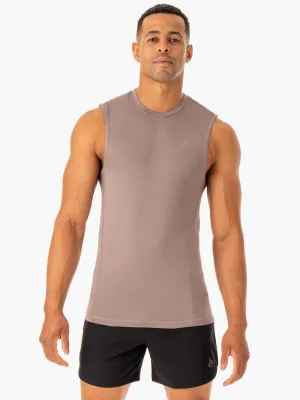 Division Base Layer Tank - Taupe