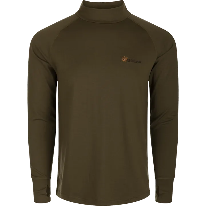 Drake McAlister Merino Base Layer Crew Neck- Olive