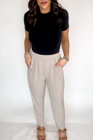 Dress It Up Ash Mocha Stretch Dress Pants