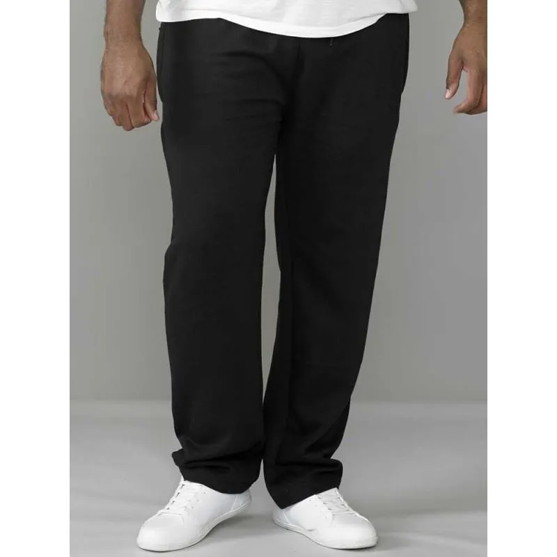 Duke Clothing Rockford Kingsize Jogging Bottoms With Open Hem