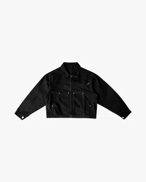 EPTM TUFF TWILL JACKET - BLACK