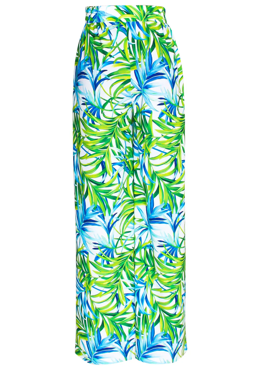 Euphoria - Paradise Palm Pants (Neon Yellow)