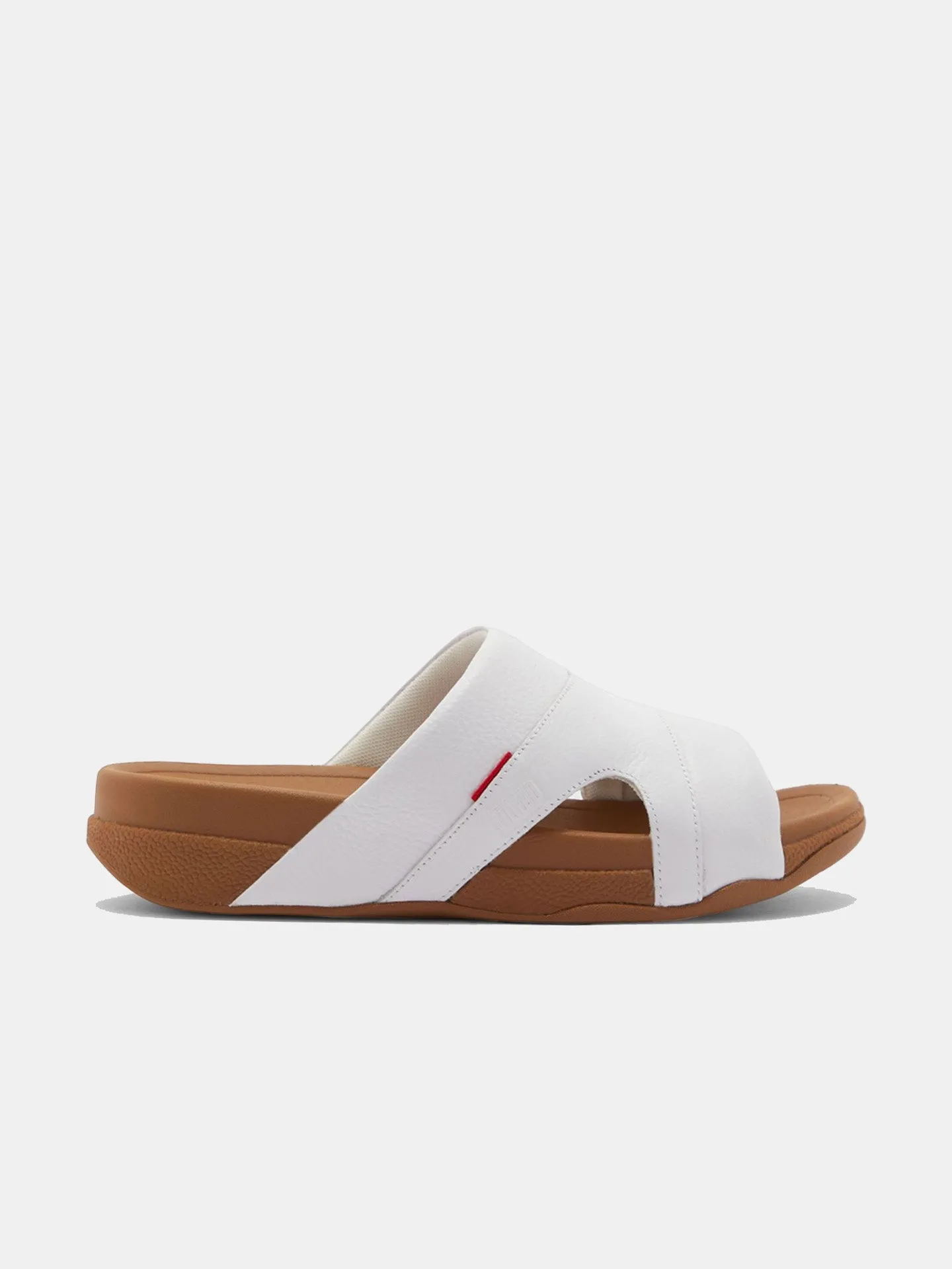 Fitflop Men's Freeway III Leather Pool Slides