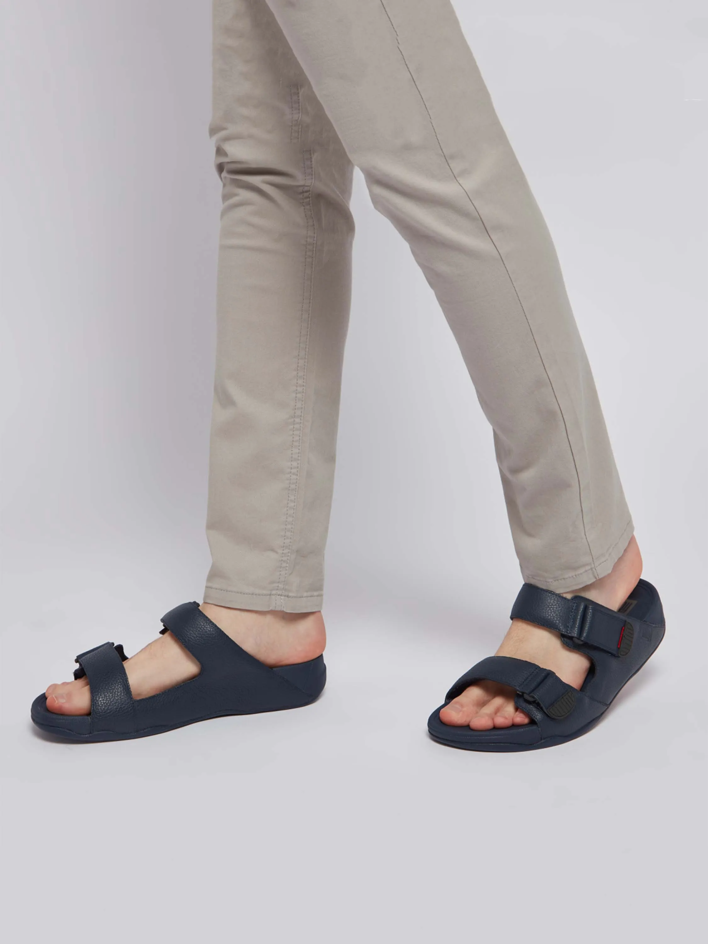 Fitflop Men's Gogh Moc Leather Sandals