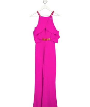 Forever Unique Pink Colette Jumpsuit UK 8