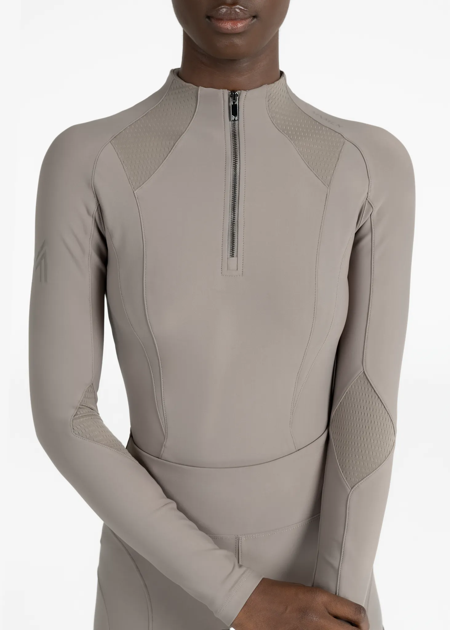 Frame Long Sleeve Base Layer (Taupe)