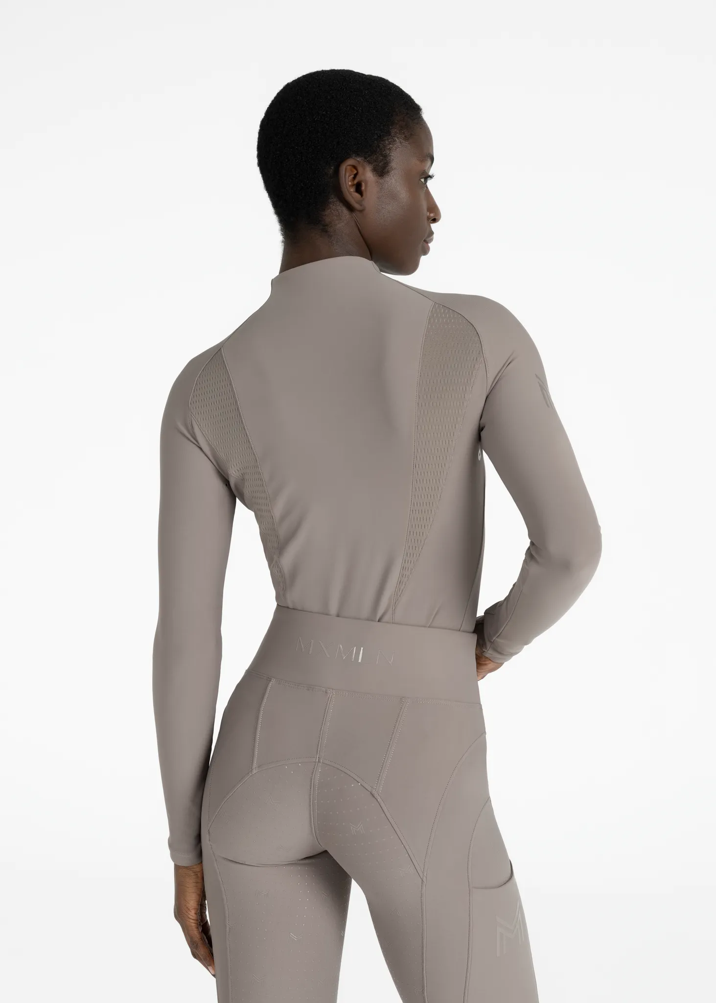 Frame Long Sleeve Base Layer (Taupe)