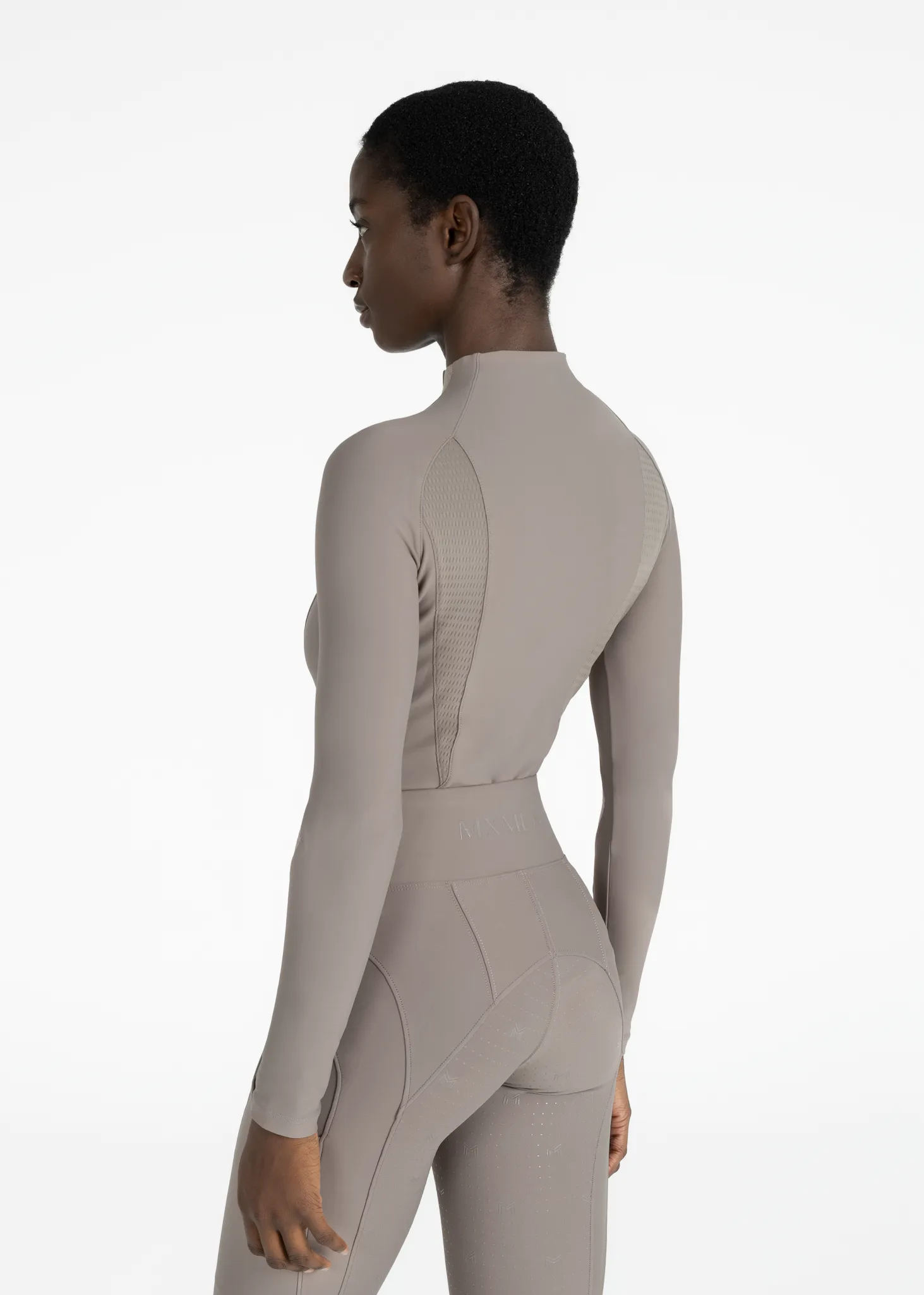 Frame Long Sleeve Base Layer (Taupe)