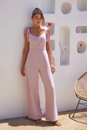 Gia Ribbon Strap Jumpsuit