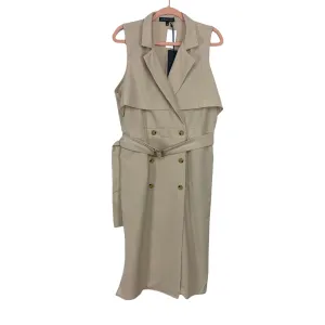 Gibsonlook Tan Jennifer Trench Duster Dress NWT- Size XL